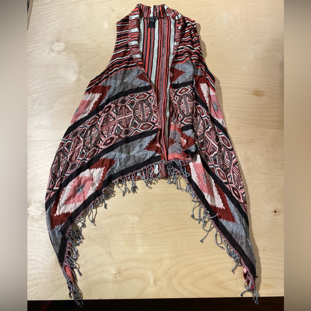 Rag Sleeveless Cardigan One Size (AE)